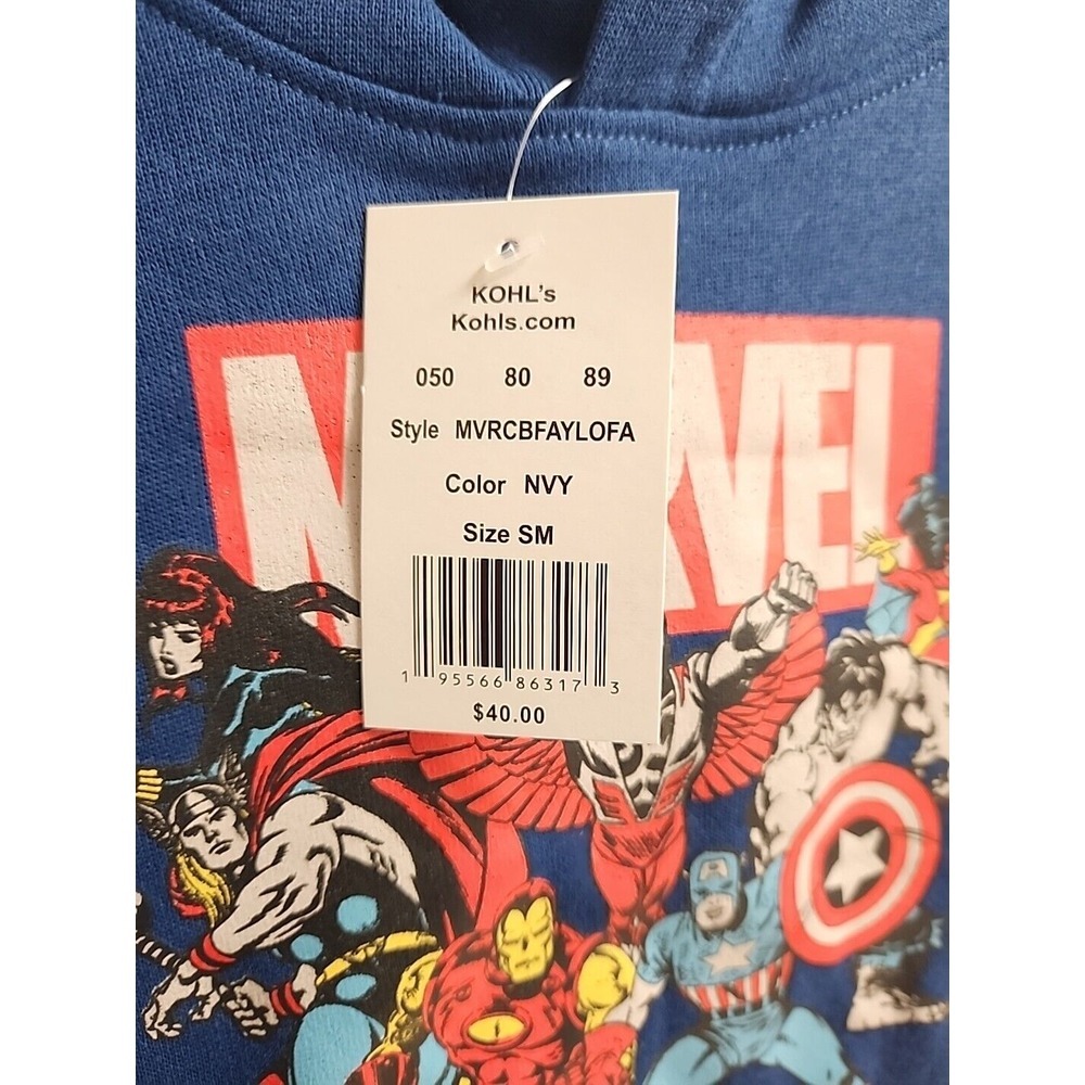 Marvel Superheroes PULLOVER HOODIE YOUTH Medium APPAREL NEW WITH TAGS - Picture 3 of 9